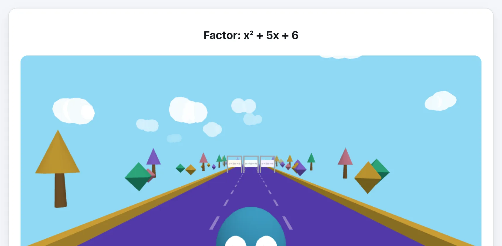 Factor Run gameplay